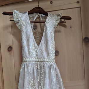 Hello Molly Champagne Dress